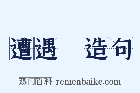 遭遇戰造句是什么意思的图片